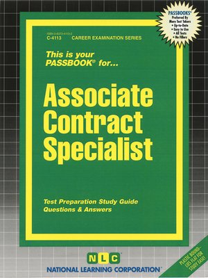 cover image of Associate Contract Specialist